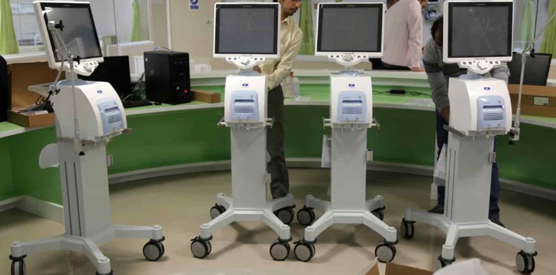 تهیه 28 دستگاه ونتیلاتور برای بیمارستان های سانتر کرونا