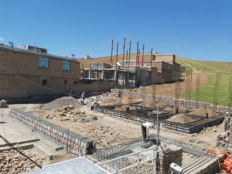ساخت مدرسه سه کلاسه در استان کردستان، شهرستان سنندج، روستای اجگره
