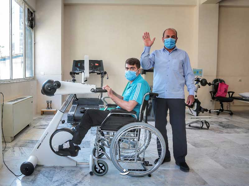 بازسازی و تجهیز بخش حرکات اصلاحی مرکز جامع توانبخشی جمعیت هلال احمر