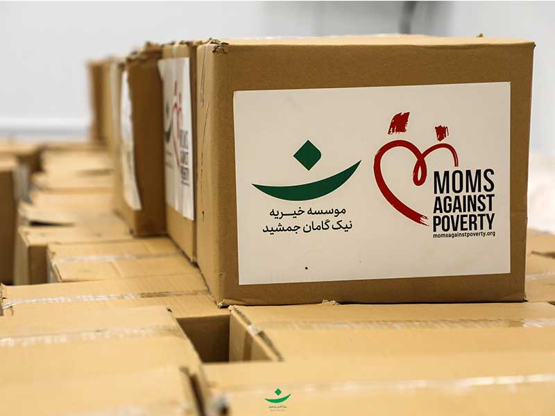 تهیه و توزیع 2,172 سبد مواد غذایی و 76 بن کارت در استان خوزستان