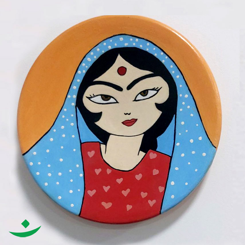دیوارکوب خاتون کد 01