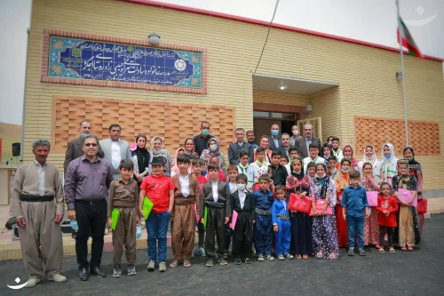 ساخت مدرسه توسط خیریه نیک گامان